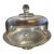 1980s Anchor Hocking “Canton” Glass Cake Dome and Multifunctional Server- 2 Piece For Sale