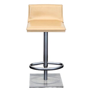 Frag Brushed Aluminum Counter Stool For Sale