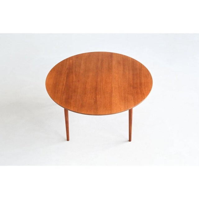 Round Dining Table in Teak by France & Søn / France & Daverkosen for Cado, Denmark, 1960s For Sale - Image 14 of 18