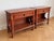 Mahogany Nightstands with Twisted Brackets, 1950, Set of 2 For Sale - Image 4 of 6