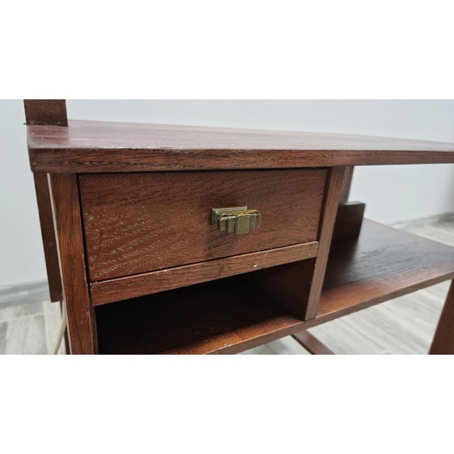 Metal Floor Lamp by Jindrich Halabala For Sale - Image 7 of 15