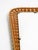 Rattan and Wicker Trapeze Mirror, 1970s For Sale - Image 6 of 13