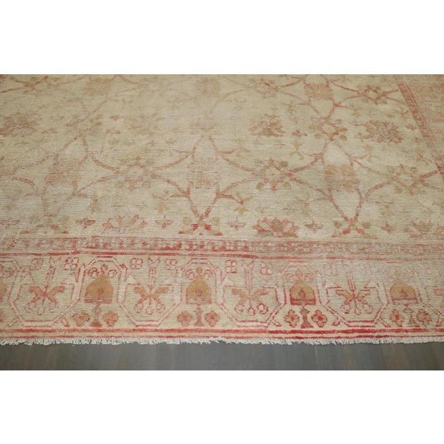 Antique Square Turkish Oushak Rug - 12'4" x 13'10" For Sale - Image 11 of 11