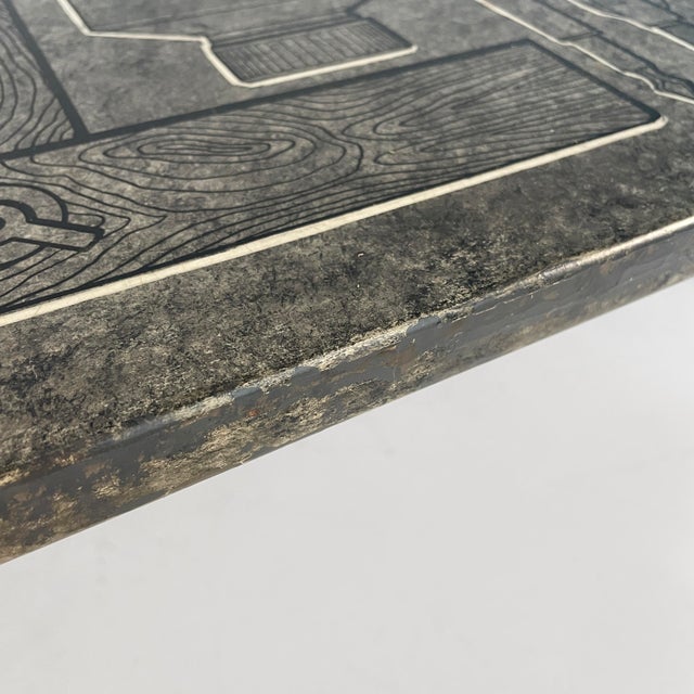 Italian Mid-Century Modern Coffee Table Drawing Tools by Piero Fornasetti, 1960s For Sale - Image 10 of 18