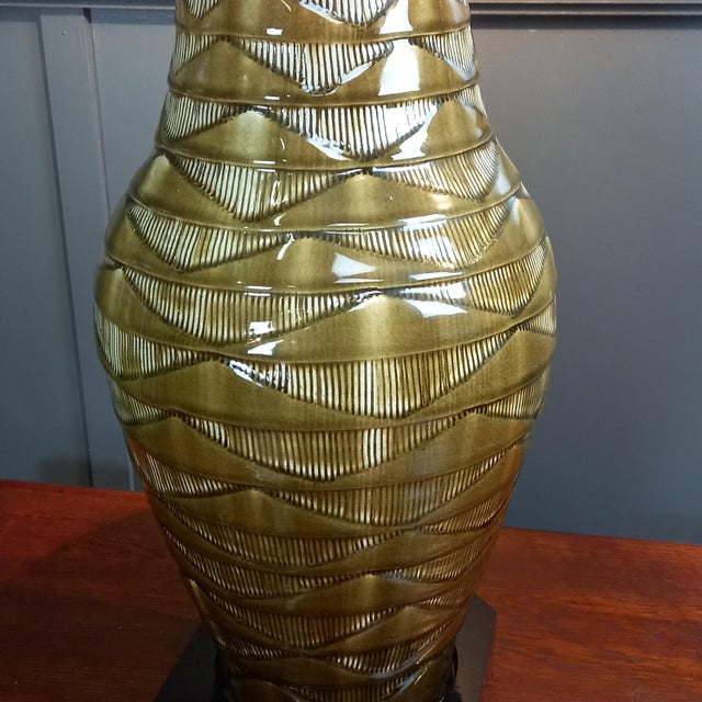 Vintage Ceramic Table Lamp, 1960s For Sale - Image 6 of 8