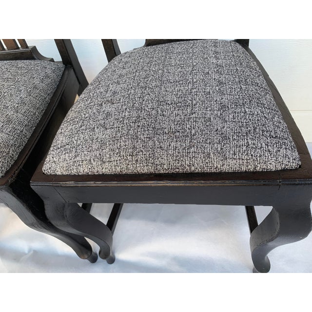 Wood Art Nouveau Chairs, 1930s, Set of 4 For Sale - Image 7 of 18