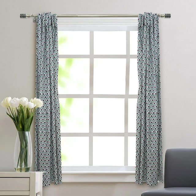 Experience timeless elegance with our Shehnaz Handcrafted Block Print Curtain. Each piece is carefully hand-printed by...