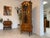 Baroque Style Inlaid Walnut Display Cabinet For Sale - Image 4 of 11