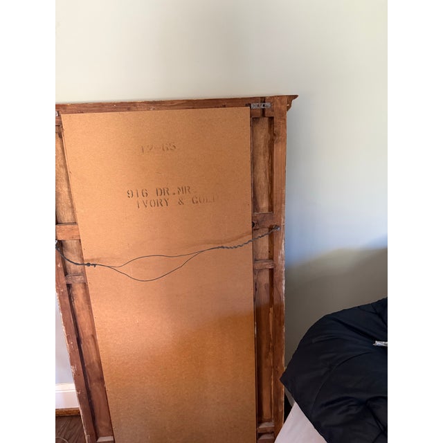 Gold Antique Gold Trumeau Mirror For Sale - Image 8 of 10