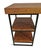 Wood Reclaimed Wood & Iron Shelf Desk For Sale - Image 7 of 8