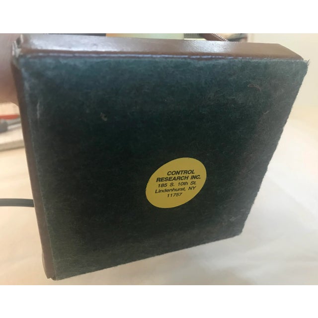 Mid Century Dimmable Lamps With Drum Shades - a Pair For Sale - Image 12 of 13