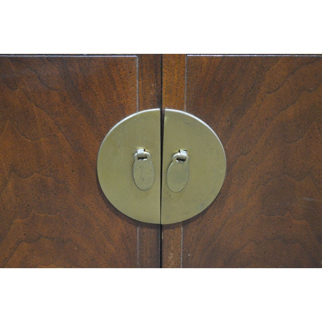 Mid 20th Century Mid 20th Century Pair Baker Michael Taylor Side Tables For Sale - Image 5 of 11