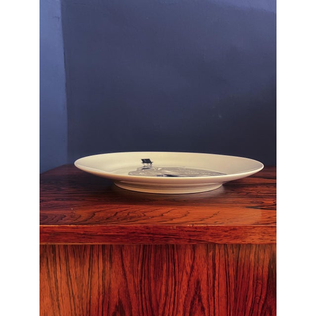 Ceramic Vintage Plate by Richard Ginori, 1987 For Sale - Image 7 of 8