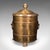 Antique Coal Bin, English, Brass, Fireside Log Store, Kindling Basket, Edwardian For Sale - Image 6 of 12