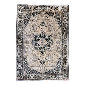 Late 20th Century Afghan Silk Rug