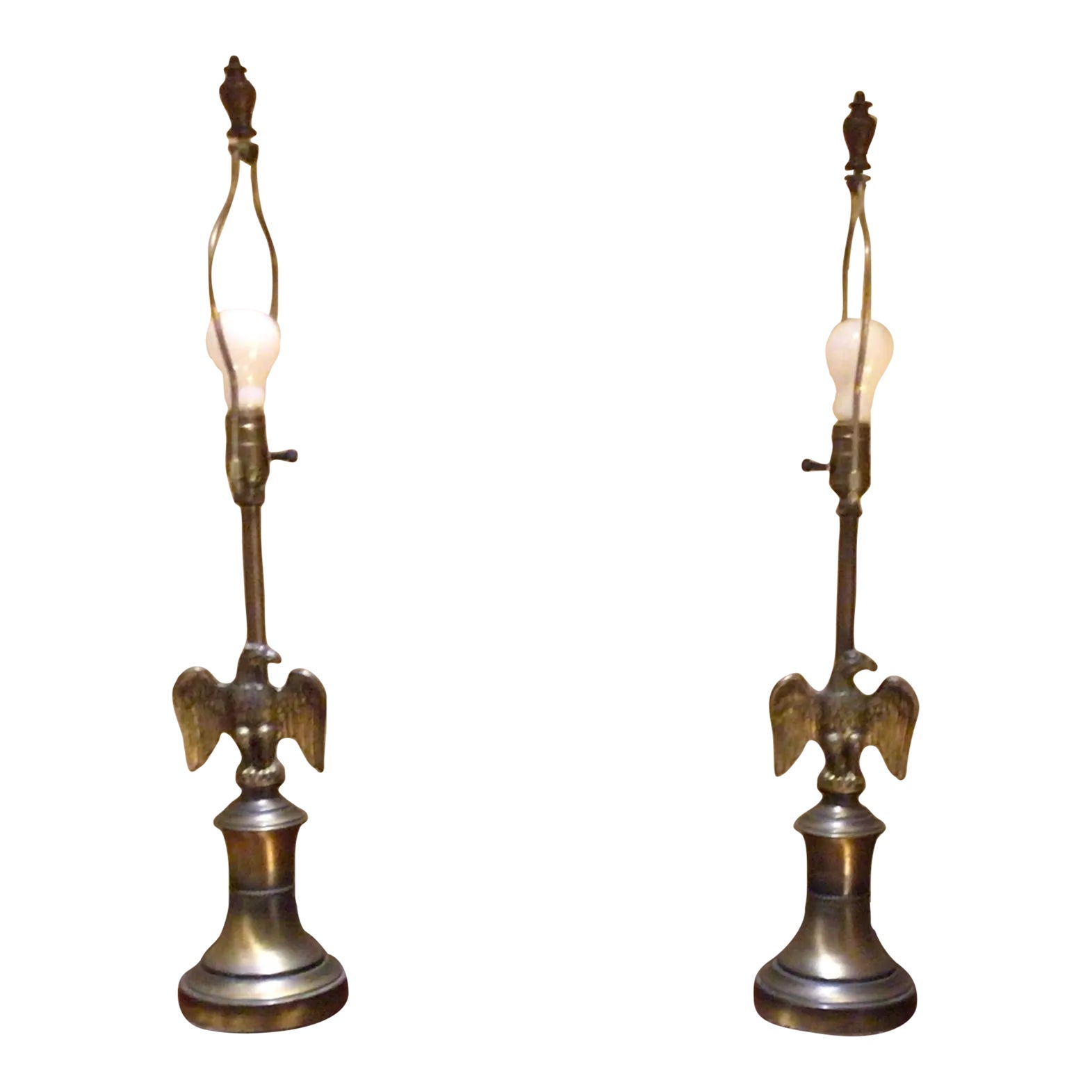 MidCentury Ethan Allen Table Lamps a Pair Chairish