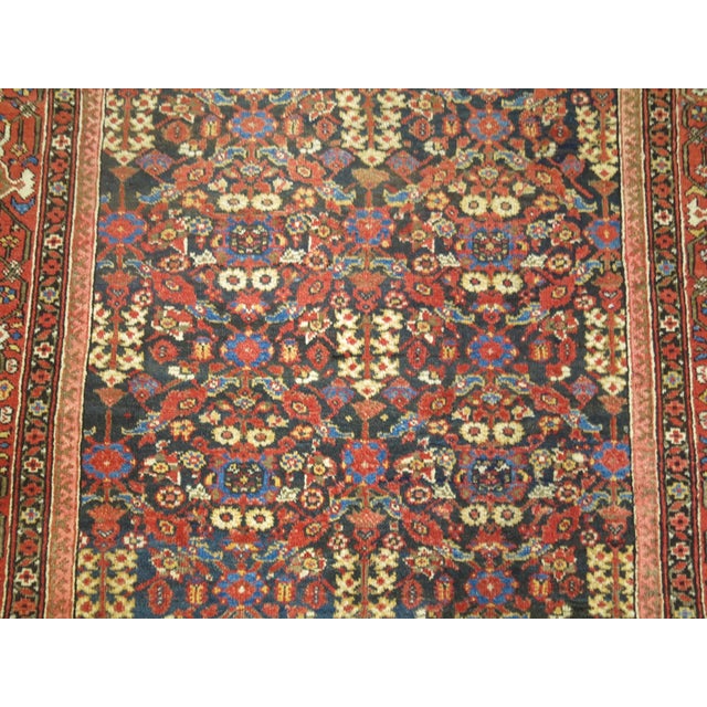 Textile Antique Mahal Rug - 6'10" x 12'3" For Sale - Image 7 of 10
