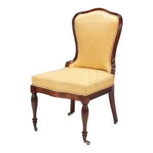 Baltimore Louis XVI Revival Upholstered Slipper Chair (1855)