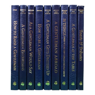 Set of 9 "Brooks Brothers GentleManners Etiquette Books" 2000s Bridges, John and Curtis, Bryan For Sale