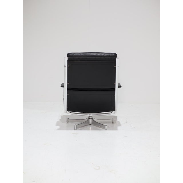 Kill International FK85 Armchair by Preben Fabricius & Jørgen Kastholm for Kill International, Denmark, 1960s For Sale - Image 4 of 14