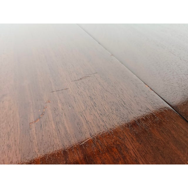 Wood Walnut Dining Table, Late 19th Century For Sale - Image 7 of 18