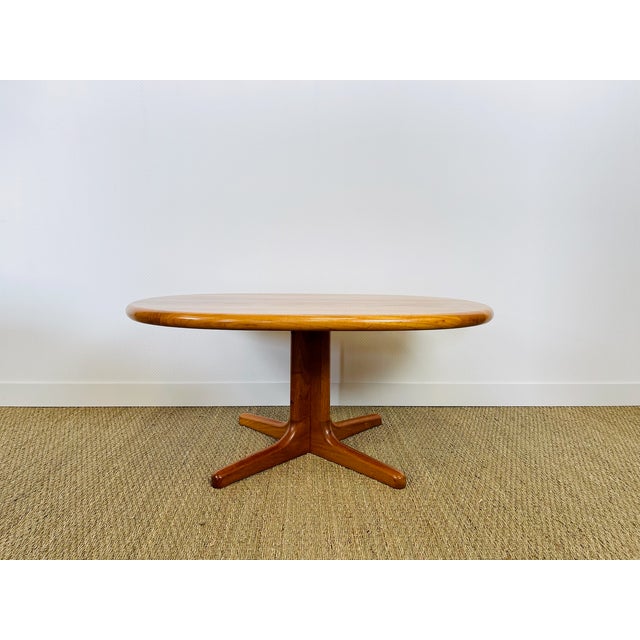 Mid-Century Modern Danish Oval Teak Coffee Table from Glostrup Møbelfabrik, 1960 For Sale - Image 3 of 13