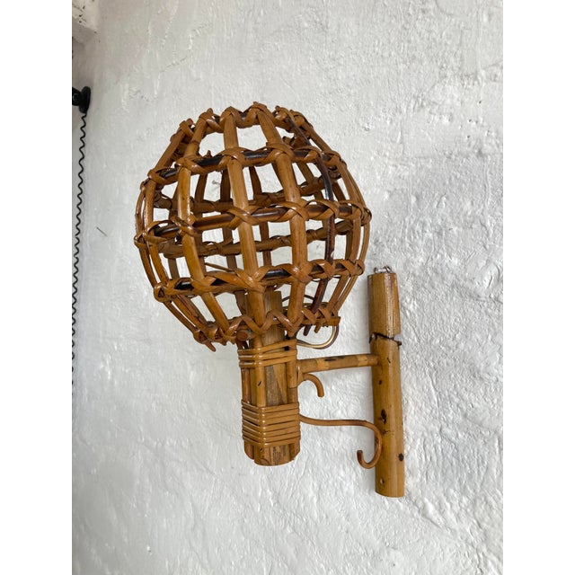 Wall Lights attributed to Louis Sognot, 1960s, Set of 3 For Sale - Image 6 of 13