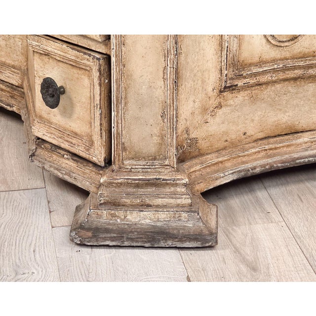 Danish Baroque Painted Chest of Drawers, Circa 1750 For Sale - Image 10 of 11