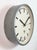 1960s Industrial Grey Factory Wall Clock from Pragotron, 1960s For Sale - Image 5 of 18