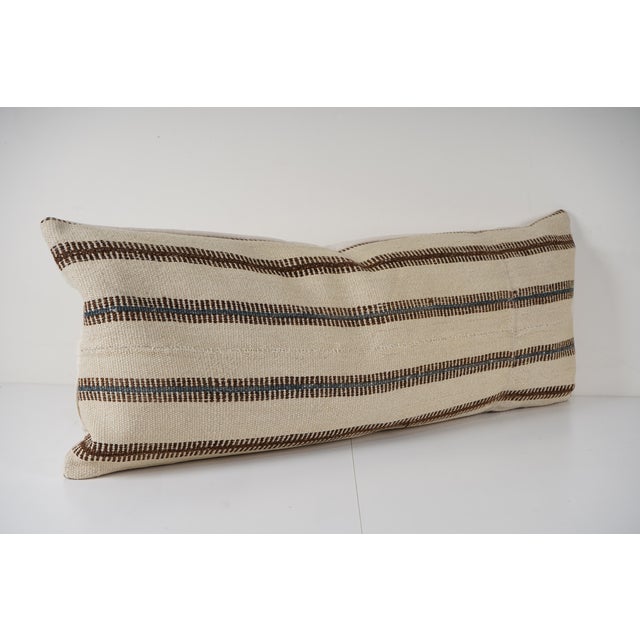 Handmade Turkish Rug Pillow Covers • Vintage Rug Decor Elevate your home decor with these exquisite 16" x 40" pillow...