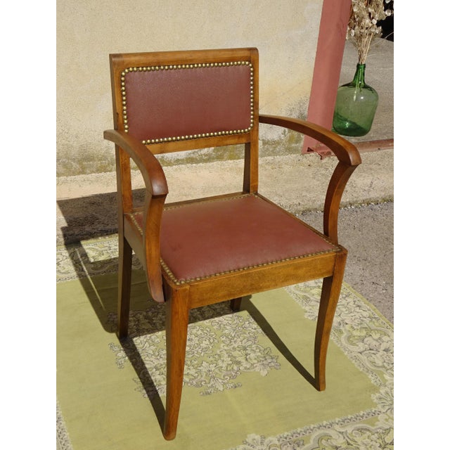 Mid-Century Modern Vintage Art Deco Bridge Chairs, 1940s, Set of 3 For Sale - Image 3 of 18