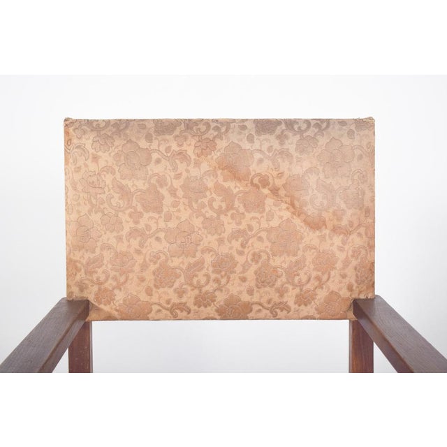 Armchair with Upholstered Seat and Back, 1890s For Sale - Image 5 of 8