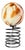 Spiral Table Lamp by Ingo Maurer for Honsel For Sale