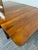 Vintage Early American Colonial Revival Willam & Mary Style Walnut Dining Table For Sale - Image 13 of 14