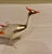Art Deco Antique Bimini Hand-Blown Glass Pheasant Bird Ornament For Sale - Image 3 of 6