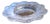 Vintage Honfleur Bowl in Satin-Finished Crystal Glass by Lalique, 1970s For Sale