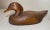 Folk Art Antique 20 Hel Hand Carved Wood Flat Bottom Folk Art Duck Decoy Sculpture Statue For Sale - Image 3 of 11