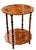 This striking antique octagonal side table showcases the timeless beauty of mahogany combined with exquisite inlaid floral...