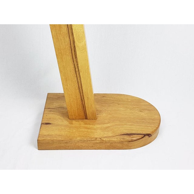 Italian Olive Wood Coat Rack, 1970s For Sale - Image 7 of 14