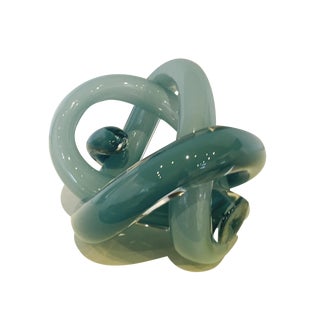 Blue SkLO Wrap Object - Sculpture For Sale