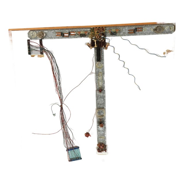 Abstract "Metal Lovers" Artography Wall Sculpture by Pasqual Bettio For Sale