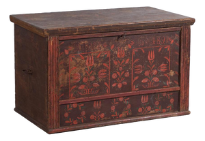 Painted Bridal Trunk, 1891