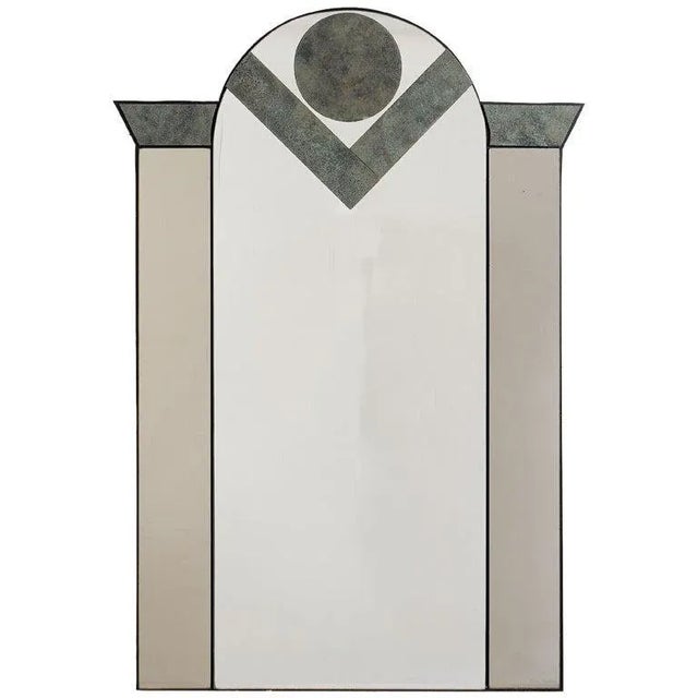 Signed David Marshall Postmodernist Mirror For Sale In Chicago - Image 6 of 6