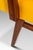 Rare Restored Mid-Century Modern Model C-108 Armchair in Walnut & Canary Yellow Fabric Attributed to Jens Risom for Jens Risom Design, Usa, C. 1950s For Sale - Image 12 of 18