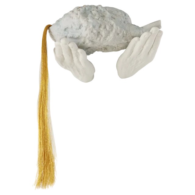 Offering Healing Wall Sculpture by Dora Stanczel For Sale