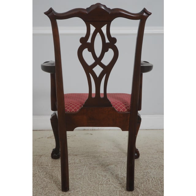 Stickley Stickley Set of 8 Mahogany Dining Chairs For Sale - Image 4 of 18