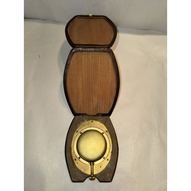 Art Deco Antique Swiss Art Deco Travel or Desk Clock by Majestic For Sale - Image 3 of 12