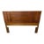 Mid-Century Modern Young Manufacturing Full Size Walnut Headboard For Sale