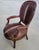Brown Early 20th Century Louis XVI Oval Back Chair With New Cowhide Upholstery For Sale - Image 8 of 18