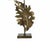 Contemporary Large Handcrafted Metal Leaf Lamp by The Metal Wave For Sale - Image 3 of 5
